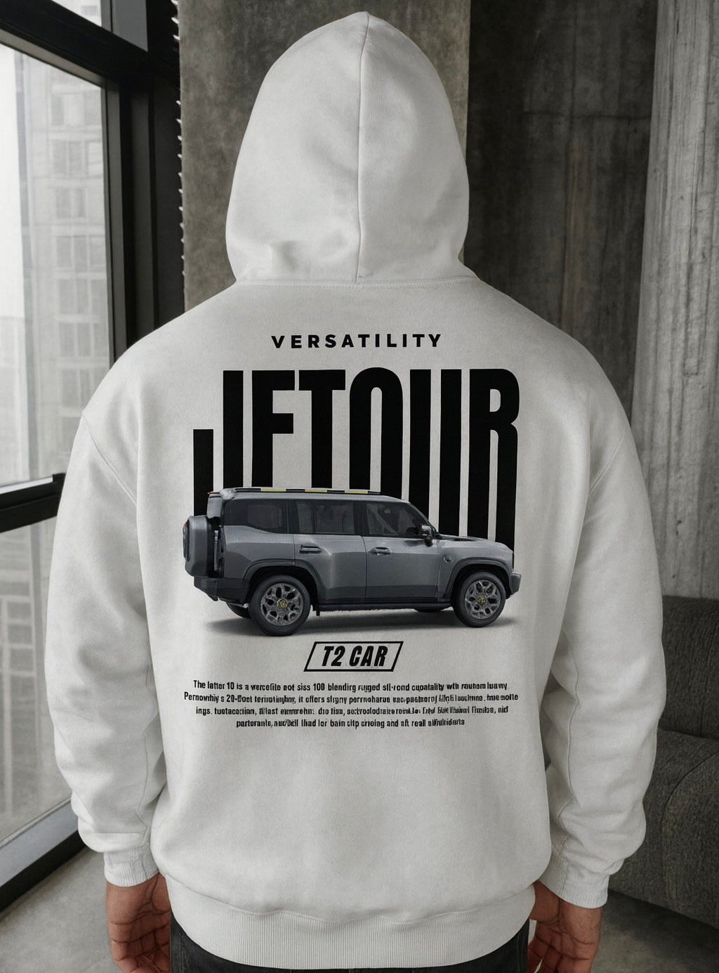 SUV Off-Road Graphic Hoodie