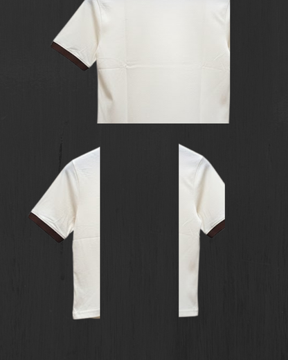 Wardope Cream &amp; Brown Heart&nbsp; T-Shirt