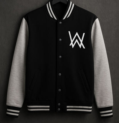 Black & Grey Varsity Jacket