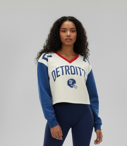 DETROIT7S Varsity Sweatshirt – Classic Retro ( Exclusive Edition)